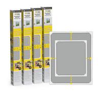 EASYmaxx Lot de 4 moustiquaires fenêtre mouches grille moustiques guêpes prot...