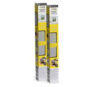 EASYmaxx Magic Fit moustiquaire fenêtre lot de 2 mouches grille moustiquaire