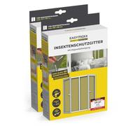 EASYmaxx Moustiquaire de fenêtre avec Fixation magnétique innovante | Moustiquaire jusqu'à 150x180 cm découpable Individuellement, Pas de perçage ni de vissage | Fixation avec 12 aimants [2 Pièces]