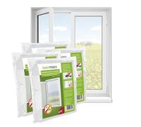 EASYmaxx Moustiquaire - jusqu'à max. 110x130cm - bande velcro autocollante - set de 4 pièces