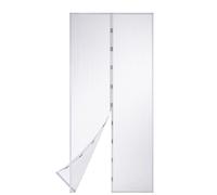 EASYmaxx Moustiquaire de porte avec fermeture aimantée, idéale pour porte de balcon, porte de cave et porte de terrasse, montage facile, sans perçage ni vis, 100 x 210 cm, protection contre les