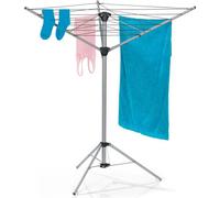 EASYmaxx Séchoir Parapluie 1600-16m de Longueur de séchage | Séchoir à Linge Pliable | Séchoir Parapluie pour l'intérieur et l'extérieur | Ouvert env. 128 x 76 x 144 cm | sans électricité