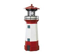 EASYmaxx Tour de lumière Solaire | 360 degrés, jusqu'à 8 Heures de feu LED | Capteur de lumière du Jour pour Un allumage et Un arrêt automatiques | sans Fil, à l'extérieur et à l'intérieur