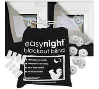 Easynight Store occultant Portable, ventouses et Attaches Autocollantes, fenêtres jusqu'à 100x145cm, Faire n’Importe Quelle Forme/Taille, Occultation complète