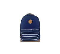 EASYOU Sac à Dos Amsterdam 25 L - Ordinateur portable 15″ - bleu- Tissu Recyclé label GRS - Imperméable