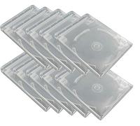 Easypack 10 boîtiers Transparents pour clé USB et DVD