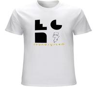 Easypitwy Men's LCD Soundsystem Baseball Tshirt T-Shirt White XL