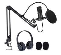 Easypix 62021 microphone Noir Microphone de studio