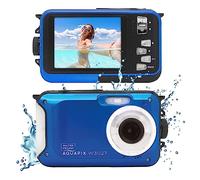 Easypix Aquapix W3027-M Wave Marine Blue Appareil Photo numérique 5 Mill. Pixel Bleu Marine étanche