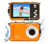 Easypix Aquapix W3027-O Wave Or Appareil Photo numérique 5 Mill. Pixel Orange étanche
