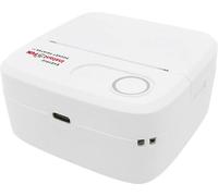 Easypix InstantFUN Pocket Printer P1 Mini Imprimante Mobile Thermique Noir et Blanc Impression sans Encre avec Application Smartphone + Autocollant et Recharge Papier