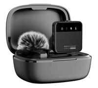Easypix MyStudio® Wireless Mic Duo Micro-cravate Micro de studio Type de transmission (détails):filaire, radio avec bon