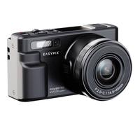 Easypix PowerPro VX7230 Compact Appareil Photo système avec WiFi, Zoom Optique 10x, résolution jusqu'à 72 MP, écran Pliable 2,8", Griffe de Flash