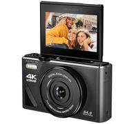 Easypix Appareil photo numérique V64 – 64MP, 4K, WLAN, écran pivotant – Neuf