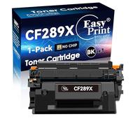 EASYPRINT CF289X 89X Cartouche de toner noire compatible (sans puce) pour HP 89X CF289X 89A CF289A Compatible pour M507n M507dn M507x M507dng MFP M528dn M528f M528c M528z M507 M5288 Imprimante