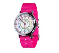 EasyRead Time Teacher Montre Enfant - Montre Pédagogique Garçon - Montre pour Apprendre à Lire l'heure - Montre-Bracelet éducative pour garçon et Fille - Cadran analogique - 12/24h