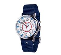 EasyRead Time Teacher Montre Enfant - Montre Pédagogique Garçon - Montre pour Apprendre à Lire l'heure - Montre-Bracelet éducative pour garçon et Fille - Cadran analogique - 12/24h