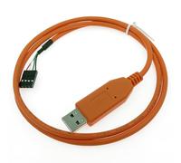 easyreen FTDI Câble de console USB type A vers 4 broches pour HPE Aruba AP sans fil de remplacement pour câble de console série DB9 vers 4 broches JW071A AP-CBL-SER 3,3 V TTL 80 cm