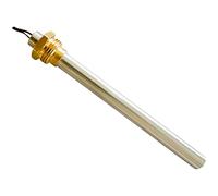 Easyricambi - Bougie d'allumage avec résistance pour poêle à granulés 250 W, 146 mm, 136 mm, diamètre 9,9 mm, filetage 3/8, pour AMG Ravelli Piazzetta Alder