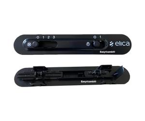 Easyricambi Panneau de commande Hotte Elica Turboair Jetair - Bouton tableau de bord interrupteurs d'éclairage et moteur compatible avec Hélice et Turboair Tilly - SLV3
