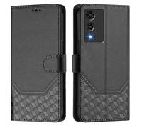 EasyShow Coque pour Cubot A10 Étui à Rabat en Cuir PU Portefeuille Housse Simili Flip Cover Magnétique Anti-Choc avec Fonction Stand Etuis Étui pour Cubot A10