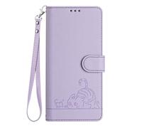 EasyShow Coque pour Samsung Galaxy A18/A17/A26 Portefeuille Étui, Fleurs Rétro Pattern Design Coque PU Cuir Flip Housse Cover, Case Wallet pour Samsung Galaxy A18/A17/A26