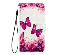 EasyShow Coque pour Sharp Aquos Wish 6 Phone Case Clapet Étui de Protection Case Portefeuille Cuir 3D Gemälde PU avec Carte Slot et Support Fonction Étui pour Sharp Aquos Wish 6