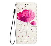 EasyShow Coque pour Sharp Aquos Wish 6 Phone Case Clapet Étui de Protection Case Portefeuille Cuir 3D Gemälde PU avec Carte Slot et Support Fonction Étui pour Sharp Aquos Wish 6