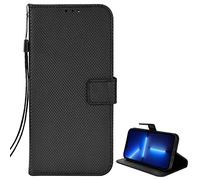 EasyShow Coque pour Umi Digi G100X, Étui de téléphone Portable Rhombus, Classique de qualité supérieure avec béquille et étui en Cuir pour Cartes de crédit pour Umi Digi G100X (Gris)