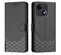 EasyShow Coque pour ZTE Blade A35E Étui à Rabat en Cuir PU Portefeuille Housse Simili Flip Cover Magnétique Anti-Choc avec Fonction Stand Etuis Étui pour ZTE Blade A35E