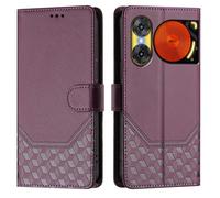 EasyShow Coque pour ZTE Nubia Music 2 Étui à Rabat en Cuir PU Portefeuille Housse Simili Flip Cover Magnétique Anti-Choc avec Fonction Stand Etuis Étui pour ZTE Nubia Music 2