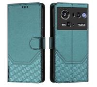 EasyShow Coque pour ZTE Nubia Z80 Ultra Étui à Rabat en Cuir PU Portefeuille Housse Simili Flip Cover Magnétique Anti-Choc avec Fonction Stand Etuis Étui pour ZTE Nubia Z80 Ultra