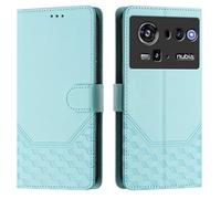 EasyShow Coque pour ZTE Nubia Z80 Ultra Étui à Rabat en Cuir PU Portefeuille Housse Simili Flip Cover Magnétique Anti-Choc avec Fonction Stand Etuis Étui pour ZTE Nubia Z80 Ultra