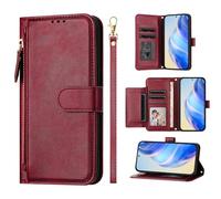 EasyShow Etui Portefeuille pour TCL K70 NxtPaper, Étui pour téléphone Portable Zip Wallet Multi Card Slot Wallet, Etui pour TCL K70 NxtPaper