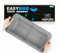 EASYSIEB Tamis d'évier Égouttoir Panier d'évier Tamis de vidange extensible