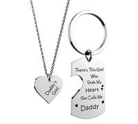 Easyski Collier avec pendentif Ohana Means Family - Bijoux de bénédiction hawaïen avec inscription « I Love You to The Moon and Back » - Cadeau pour fille, sœur, fils, meilleure amie., Medium, Acier