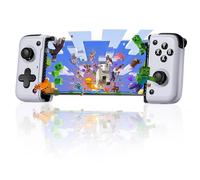 EasySMX M05 Manette Mobile Android, Manette Telephone pour iPhone Série 16/15 (USB-C), Manette Android avec effet Hall, vibration, Plug & Play, Bluetooth, PS Remote Play Xbox, Call of Duty(Type-C)