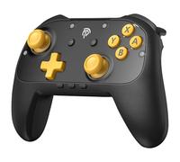 EasySMX S10C Manette pour Switch 2 avec réveil, Chat en Jeu, Mouvement 9 Axes, Fonction de Programmation Native, Manette Switch 2 Pro avec Batterie 1000mAh et façades Avant magnétiques - Noir