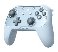 EasySMX S10C Manette Switch 2 : réveil, joysticks Hall, HD Rumble, Fonction de Programmation Native, Batterie 1000mAh, façades magnétiques. Compatible avec Switch 2/Switch/PC/iOS/Android - Bleu.