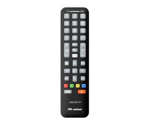Easytel 2+ Universalfernbedienung für TVs und Decoder steuert Auch Die Grundfunktionen Von Smart TVs