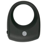 Easytoys - anneau pénien vibrant - silicone noir