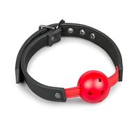 Easytoys Fetish - Bâillon à balle avec balle en PVC - Rouge