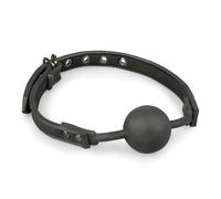 Easytoys - bâillon boule silicone (noir)