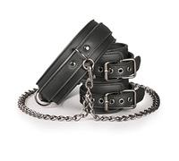 EasyToys Collier en Cuir avec Menottes