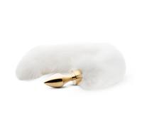 EasyToys - FETISH COLLECTION Plug Anal - Queue de Renard Blanche