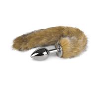 EasyToys - FETISH COLLECTION Plug Anal - Queue de Renard Brune