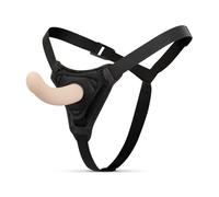 Easytoys Fetish - Gode ceinture avec harnais - Courbé