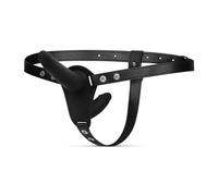 Easytoys Fetish - Godemichet Double-Face avec Harnais - Noir