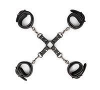 Easytoys Fetish - Hogtie With Hand and Anklecuffs - Noir