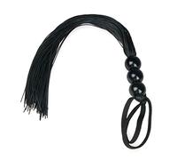 Fouet noir en silicone
